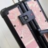 Dior Tiger Pink Color 20 Inch Cabin Trolley Bag