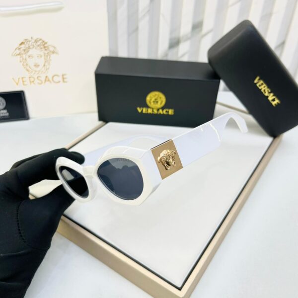 Versace Medusa White Sunglass for Women