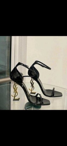 YSL Opyum Black Sandle Heel photo review
